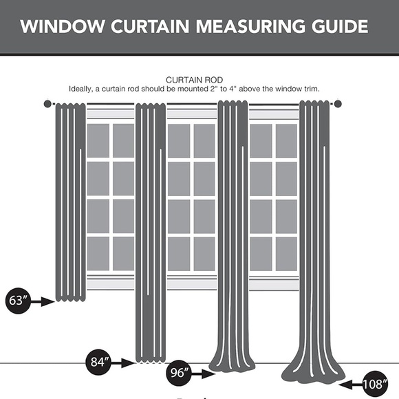 Nautica Home Tan Gold Long Curtains Set of 2 - Picture 8 of 8